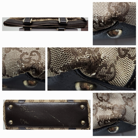 GUCCI GG Monogram Canvas Mini Zip Tote FIXER UPPER - Picture 5 of 14